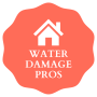 orange water damage pros logo